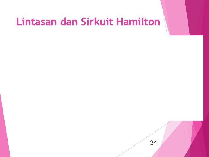 Lintasan dan Sirkuit Hamilton 24 