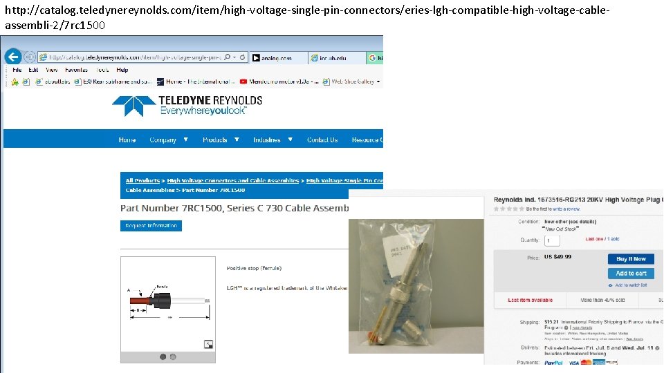 http: //catalog. teledynereynolds. com/item/high-voltage-single-pin-connectors/eries-lgh-compatible-high-voltage-cableassembli-2/7 rc 1500 