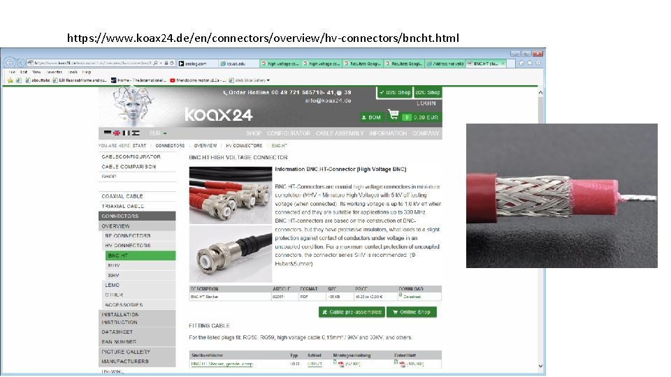 https: //www. koax 24. de/en/connectors/overview/hv-connectors/bncht. html 