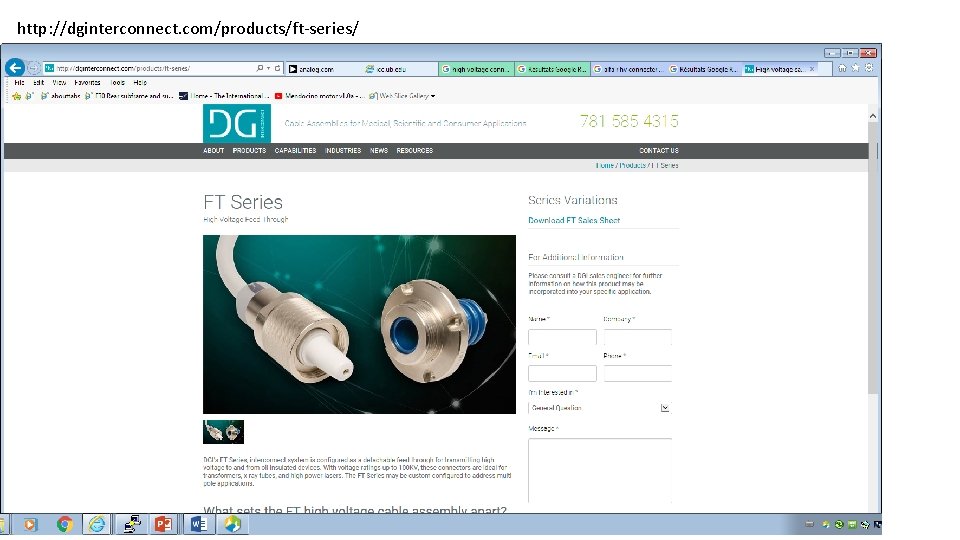 http: //dginterconnect. com/products/ft-series/ 