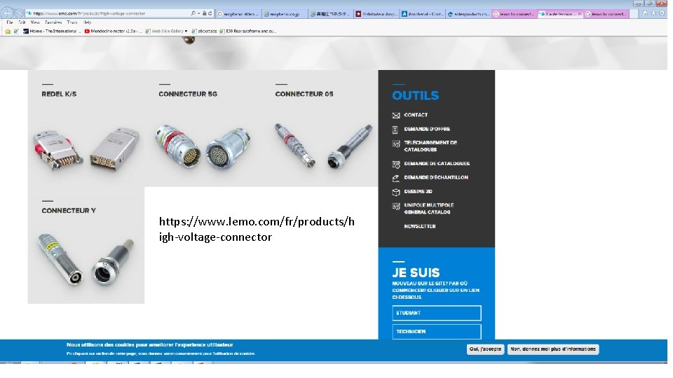 https: //www. lemo. com/fr/products/h igh-voltage-connector 