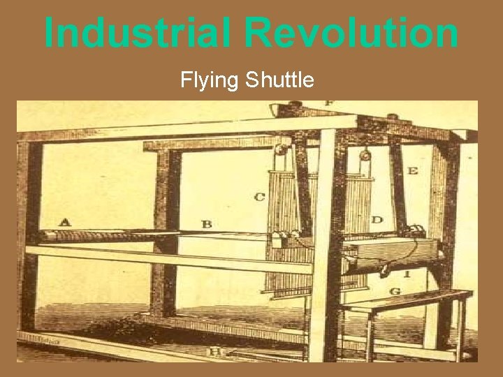 Industrial Revolution Flying Shuttle 
