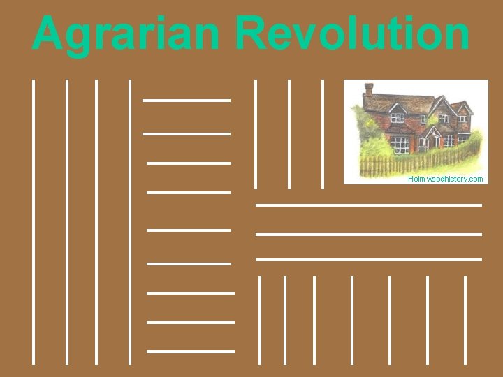 Agrarian Revolution Holmwoodhistory. com 