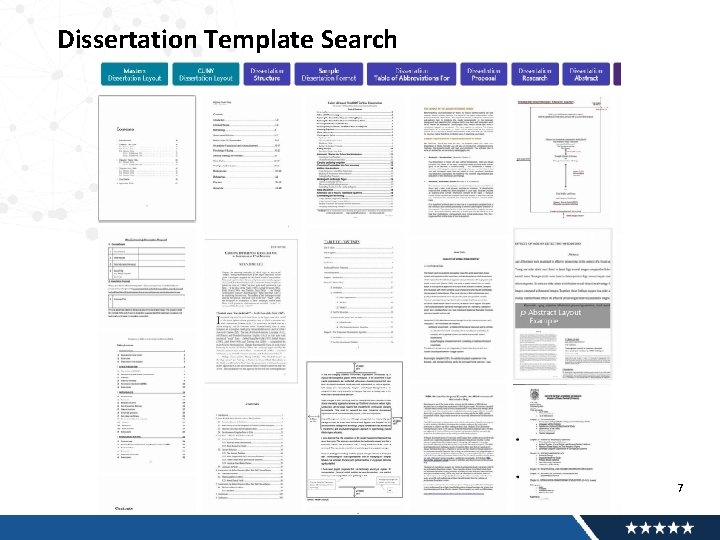 Dissertation Template Search Office of Information and Technology 7 