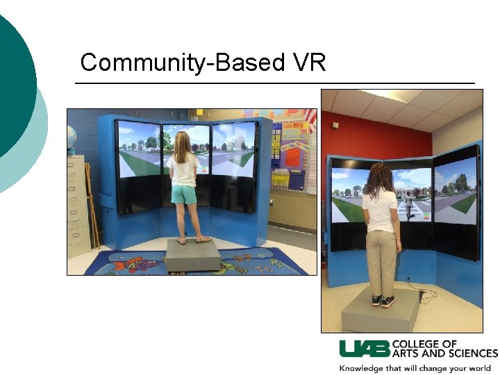 The Distracted Pedestrian Using Virtual Reality to Reduce