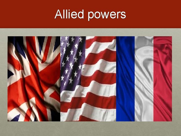 Allied powers 