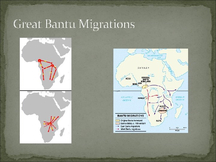Great Bantu Migrations 