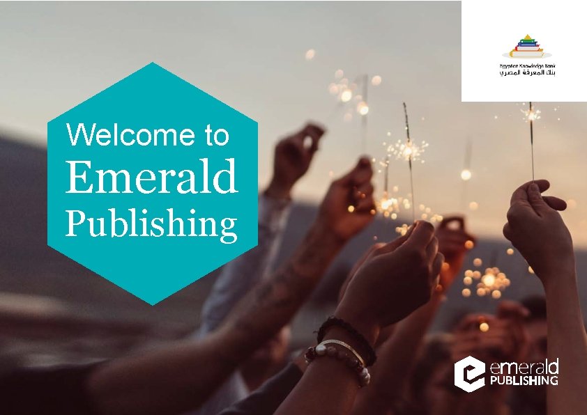 Welcome to Emerald Publishing 