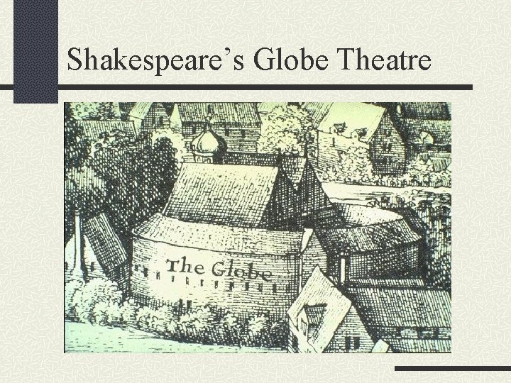 Shakespeare’s Globe Theatre 