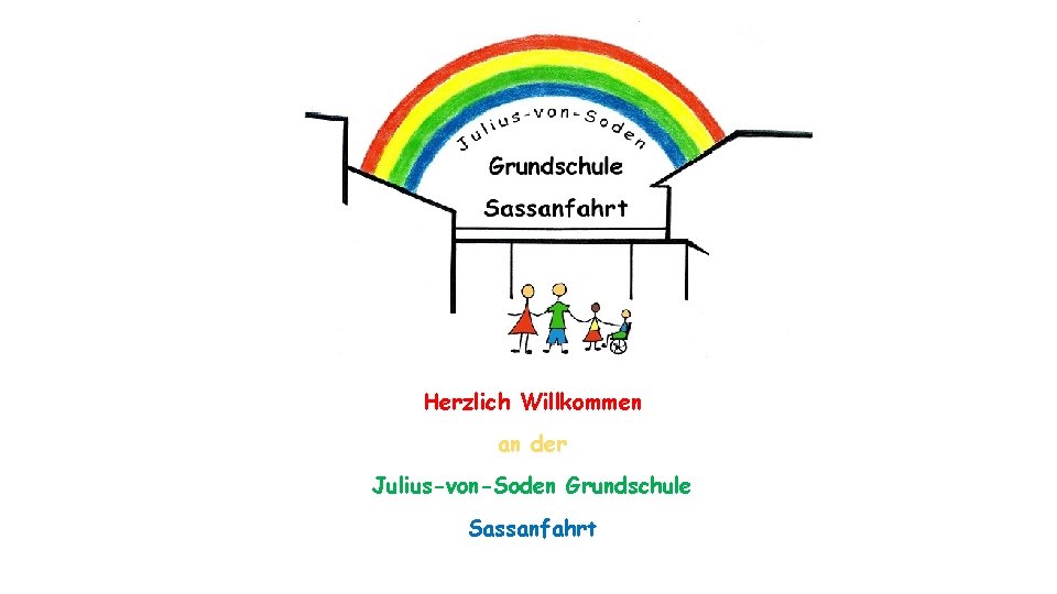 Herzlich Willkommen an der Julius-von-Soden Grundschule Sassanfahrt 