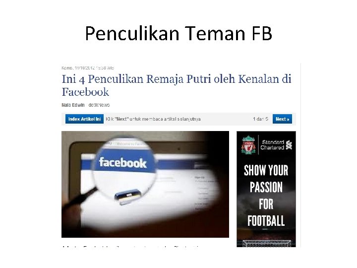 Penculikan Teman FB 