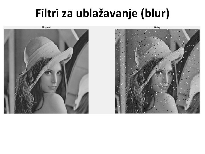 Filtri za ublažavanje (blur) 