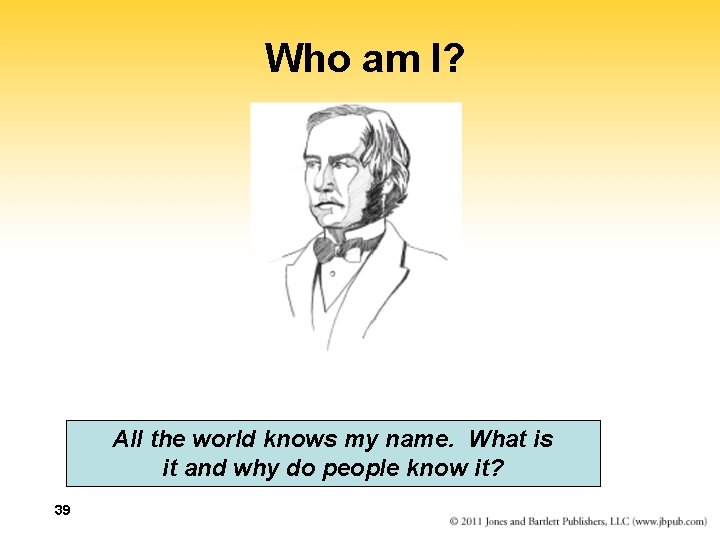 Who am I? All the world knows my name. What is it and why