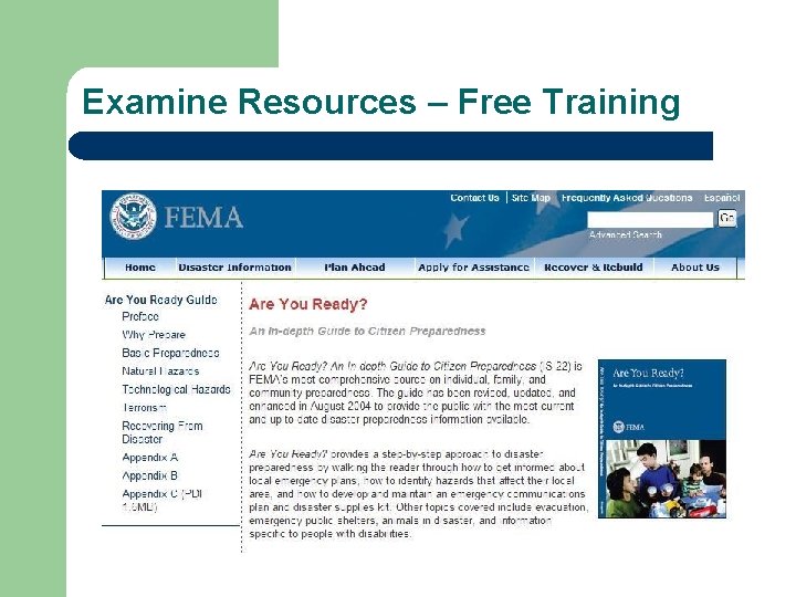 Examine Resources – Free Training 