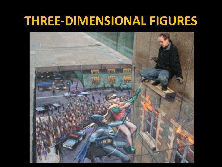 THREE-DIMENSIONAL FIGURES 