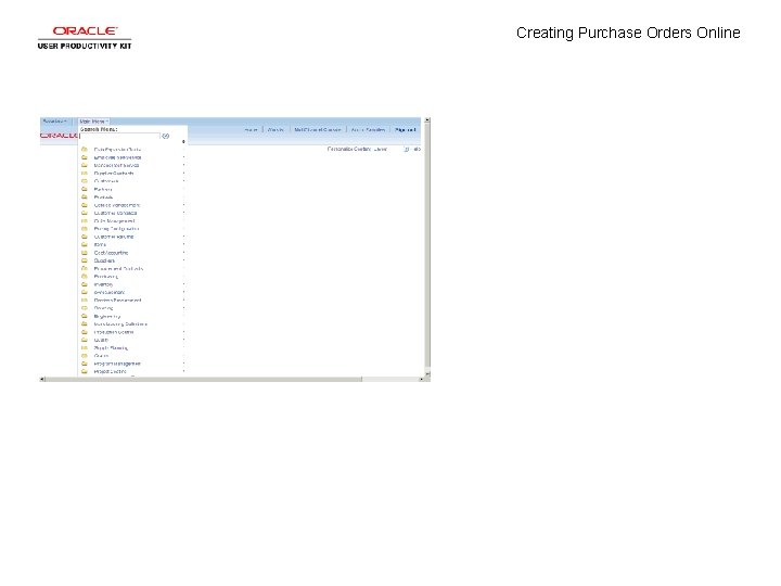 Creating Purchase Orders Online 