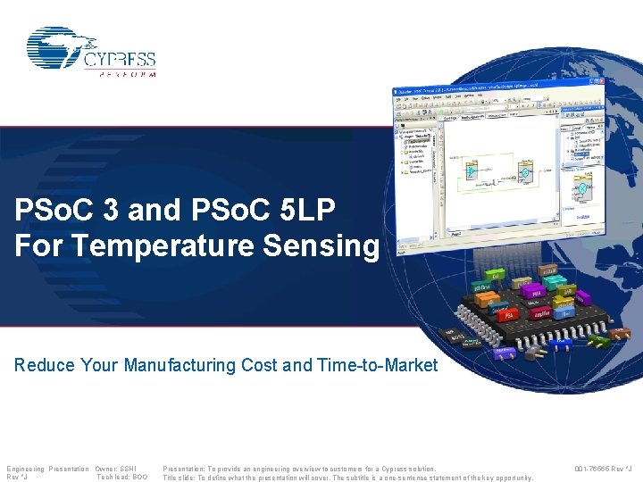 PSo. C 3 and PSo. C 5 LP For Temperature Sensing Reduce Your Manufacturing