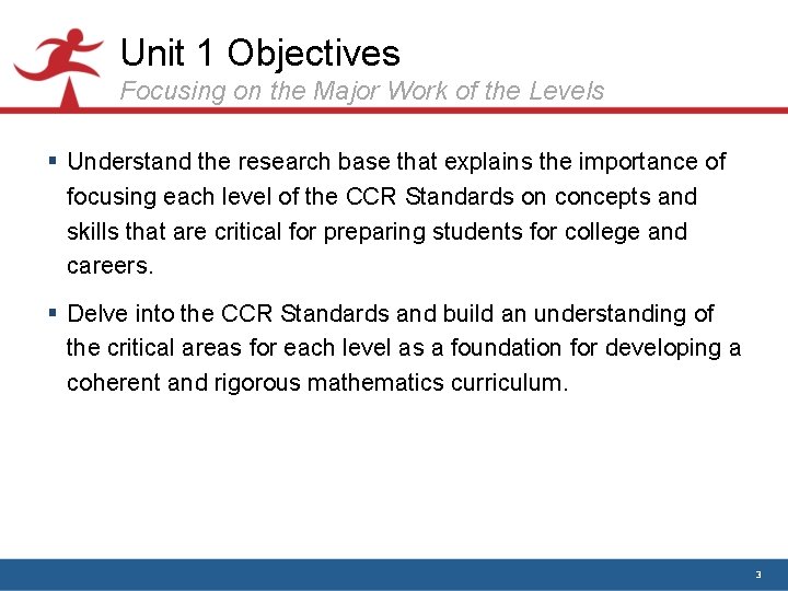 Focusing on the Major Work of the Levels