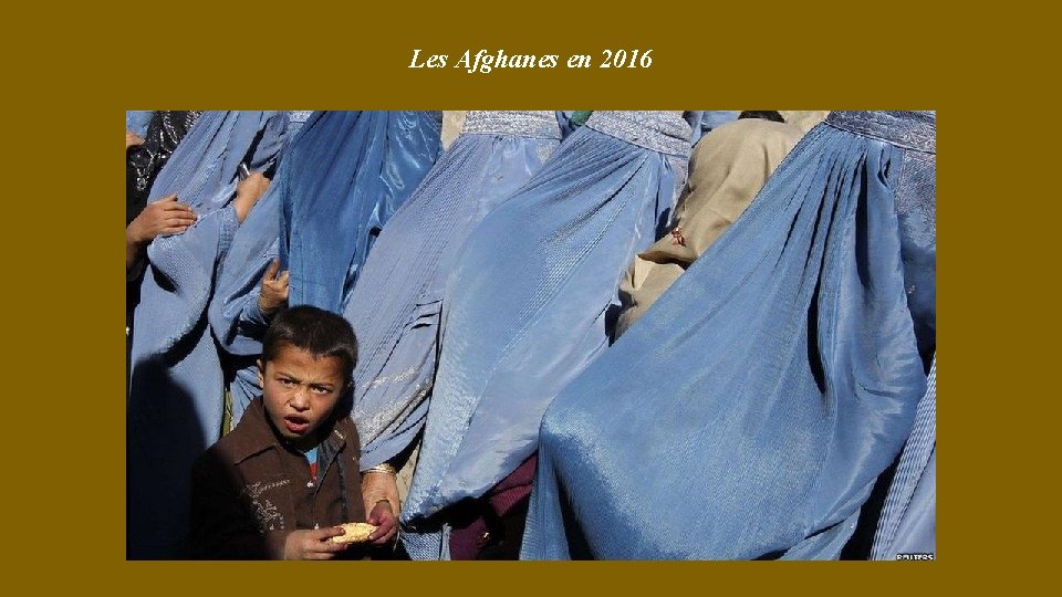 Les Afghanes en 2016 