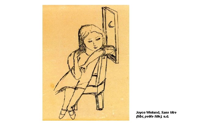 Joyce Wieland, Sans titre (Moi, petite fille), s. d. 