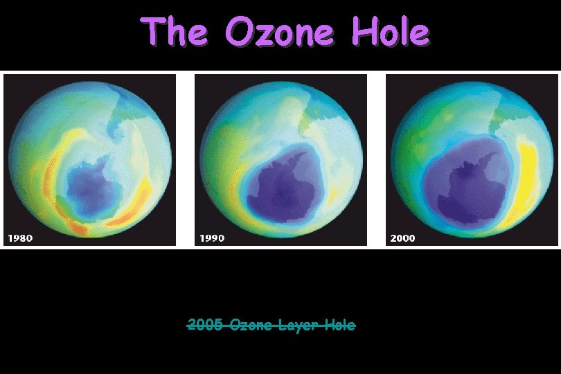 The Ozone Hole 2005 Ozone Layer Hole 