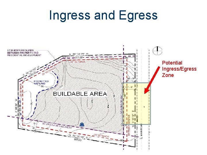 Ingress and Egress Potential Ingress/Egress Zone 