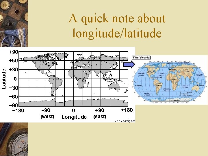A quick note about longitude/latitude 