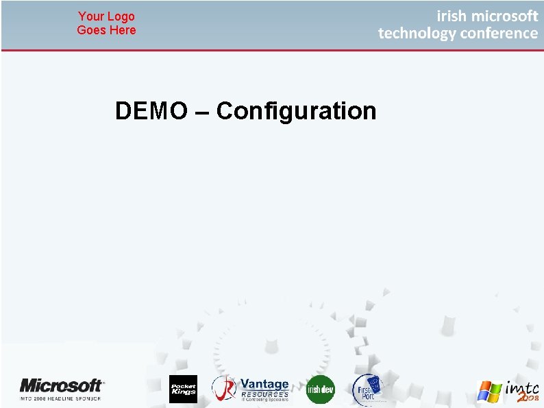 Your Logo Goes Here DEMO – Configuration 