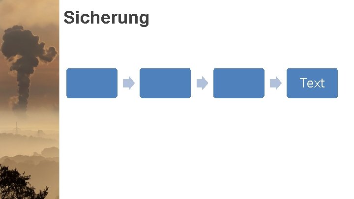 Sicherung Text 