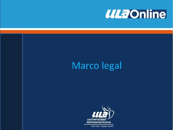 Marco legal 