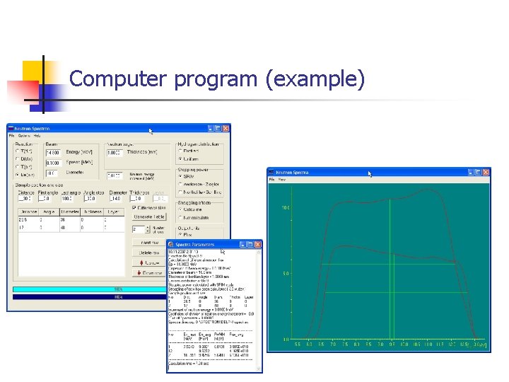 Computer program (example) 
