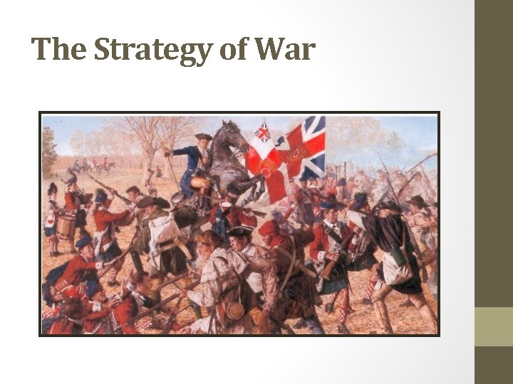 The Strategy of War 