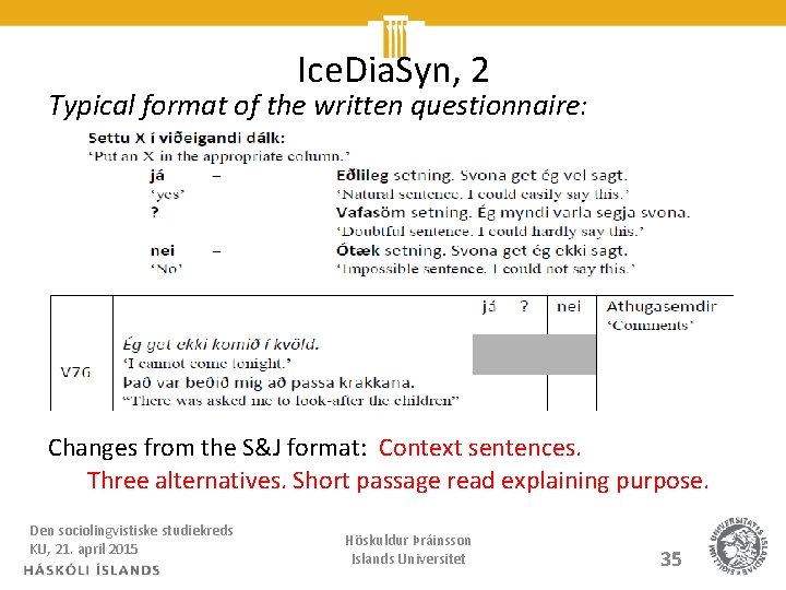 Den Nye Upersonligepassive Konstruktion I Islandsk Oprindelse Og