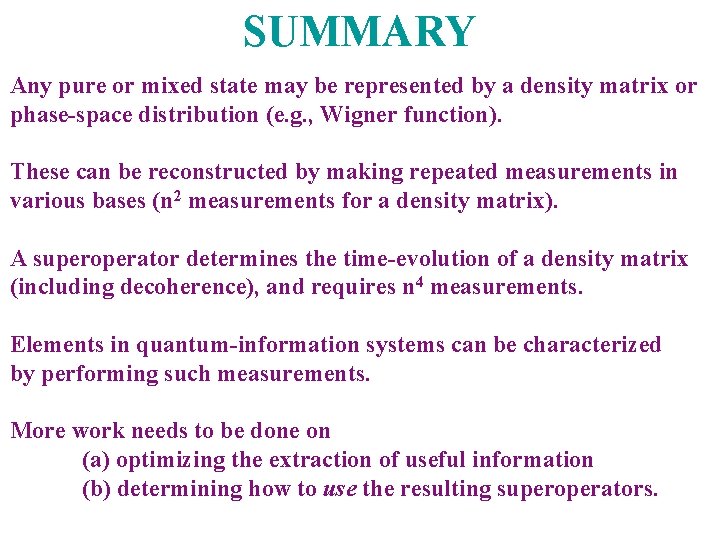 Quantum State and Process Tomography measuring mixed states