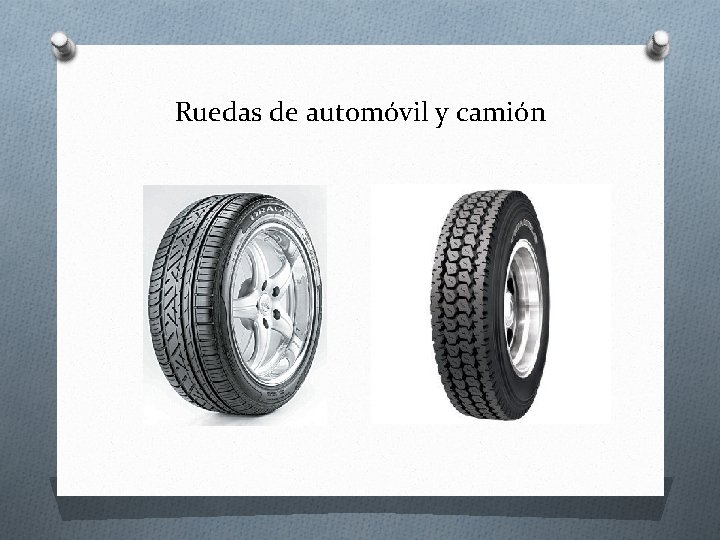 Ruedas de automóvil y camión 