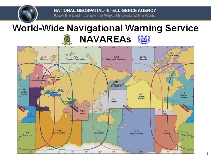 World-Wide Navigational Warning Service NAVAREAs 4 