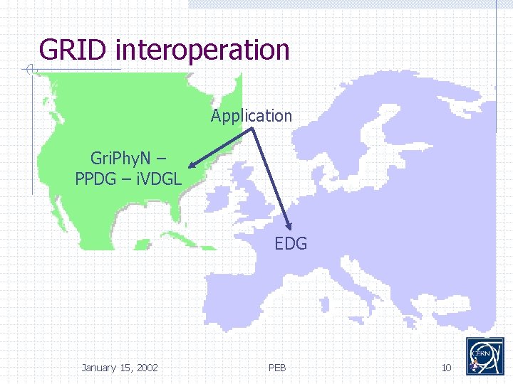 GRID interoperation Application Gri. Phy. N – PPDG – i. VDGL EDG January 15,