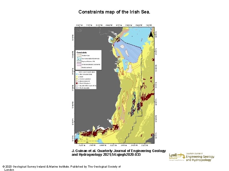 Constraints map of the Irish Sea. J. Guinan et al. Quarterly Journal of Engineering