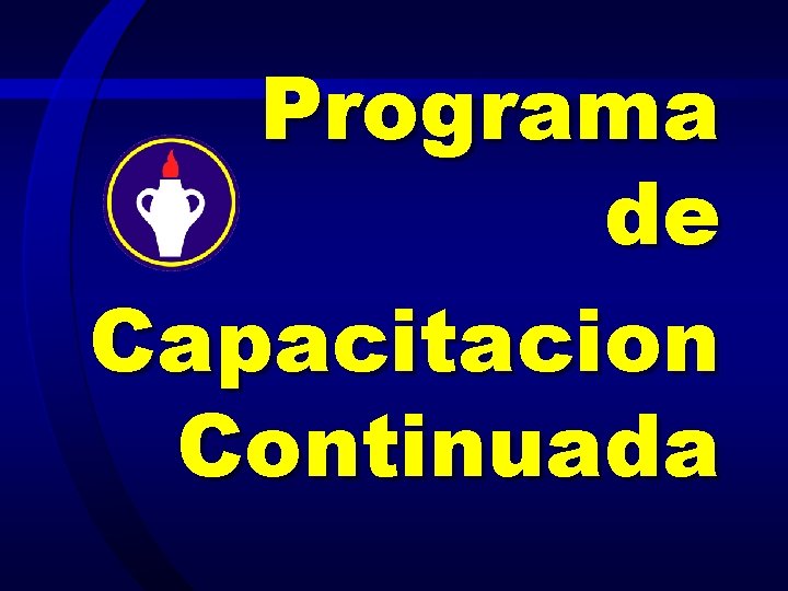 Programa de Capacitacion Continuada 