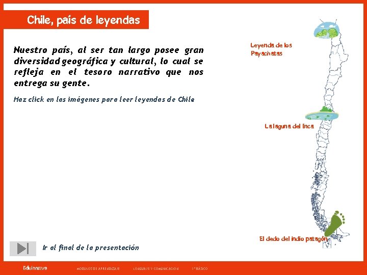 Chile, país de leyendas Nuestro país, al ser tan largo posee gran diversidad geográfica