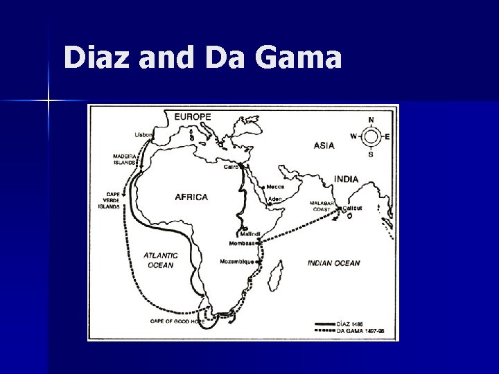 Diaz and Da Gama 