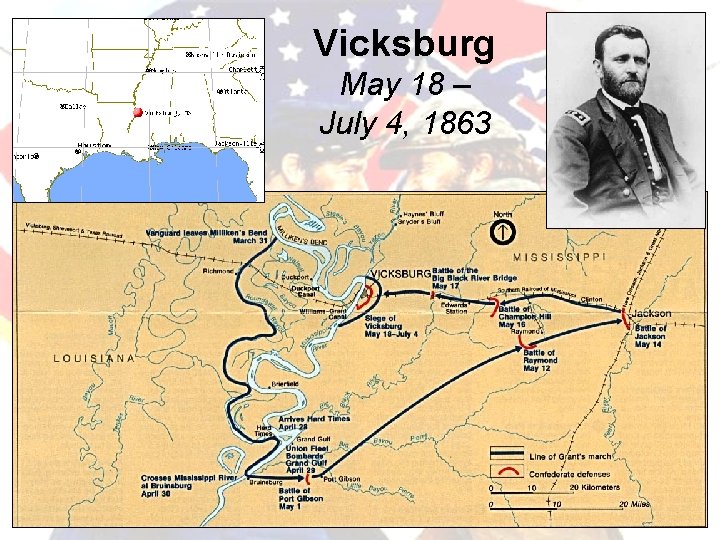 Vicksburg May 18 – July 4, 1863 