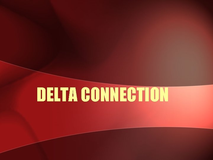 DELTA CONNECTION 