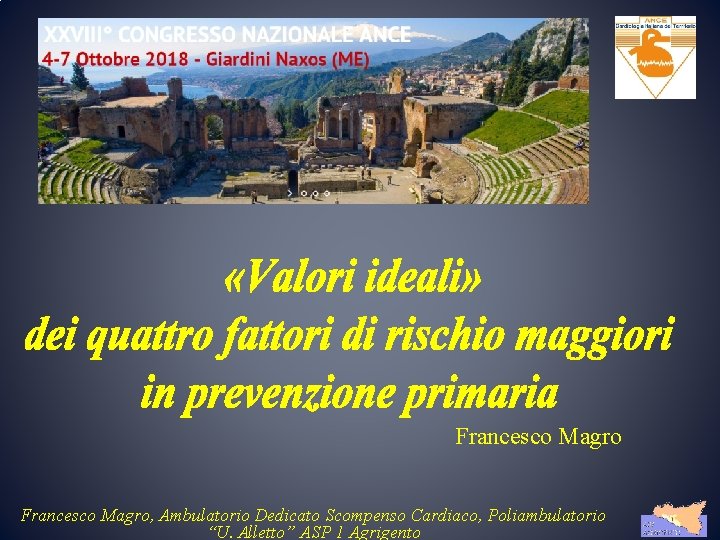 Francesco Magro, Ambulatorio Dedicato Scompenso Cardiaco, Poliambulatorio “U. Alletto” ASP 1 Agrigento 