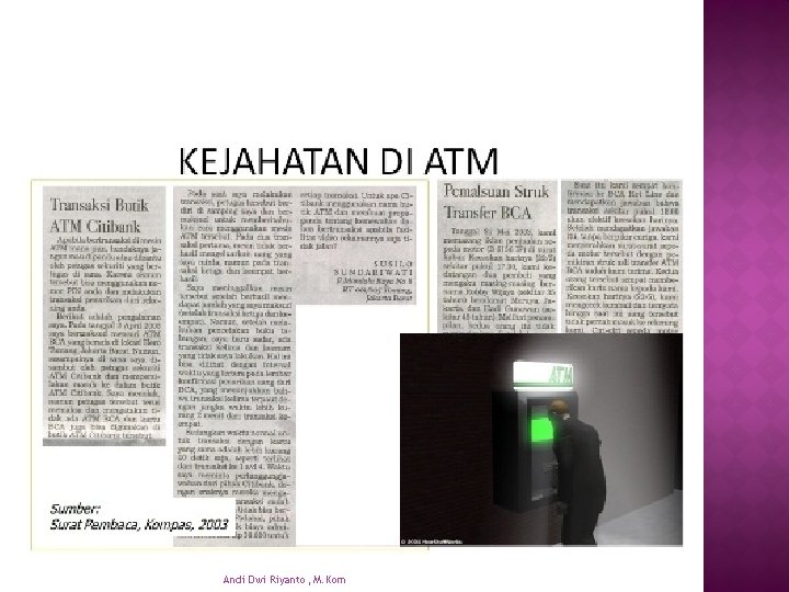 Andi Dwi Riyanto, M. Kom 