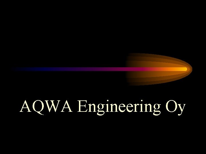 AQWA Engineering Oy 