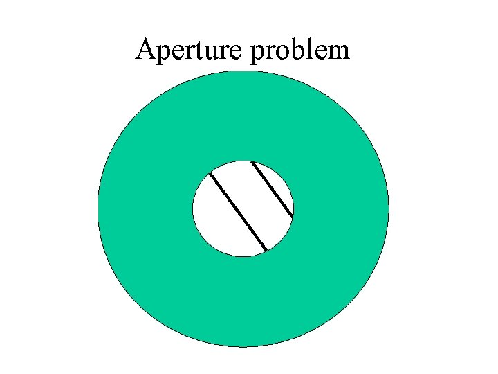 Aperture problem 