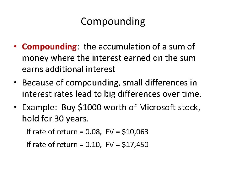 The Basic Tools of Finance Principles of Economics