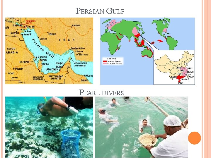 PERSIAN GULF PEARL DIVERS. 