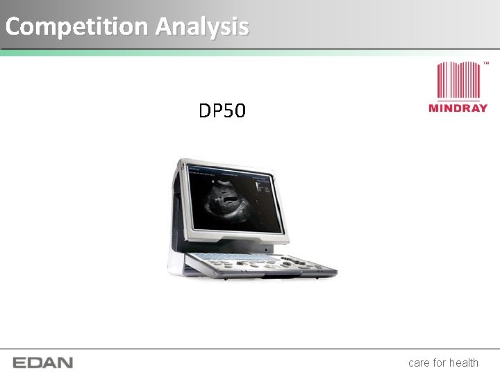 Competition Analysis DP 50 care for health 
